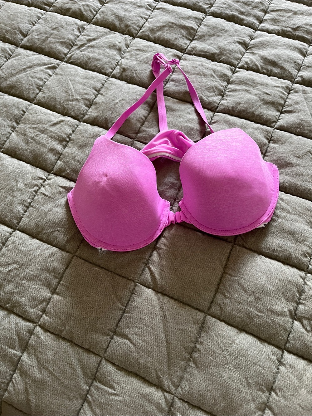 Victoria's Secret Racerback front close demi 34C